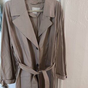 a new day Tan Trench Coat